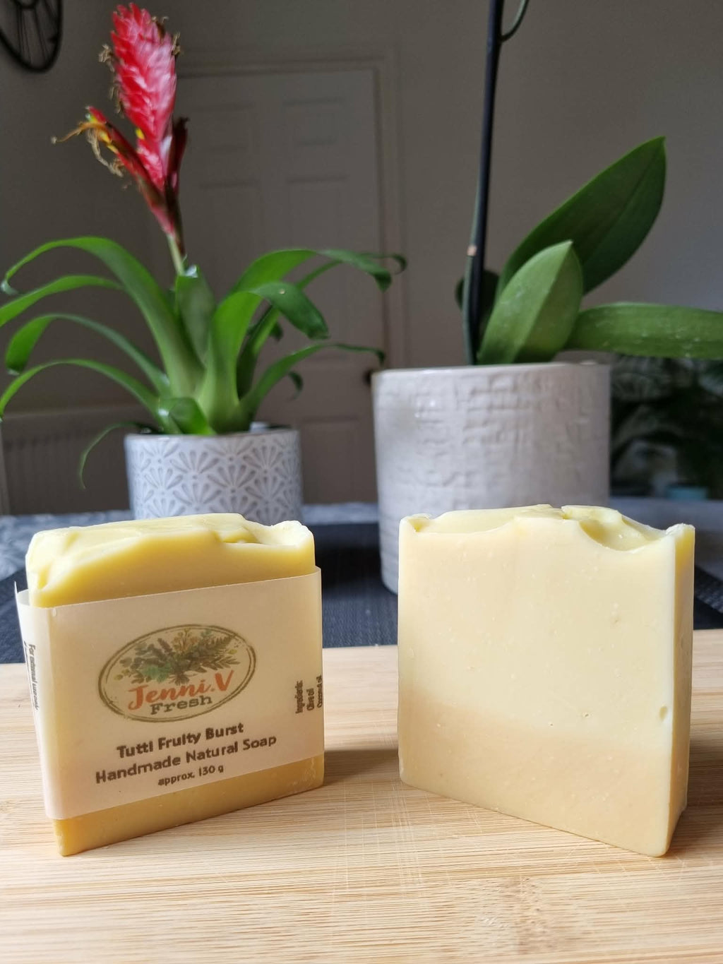Tutty Fruity Burst Handmade Natural Soap with goat milk and coconut milk
