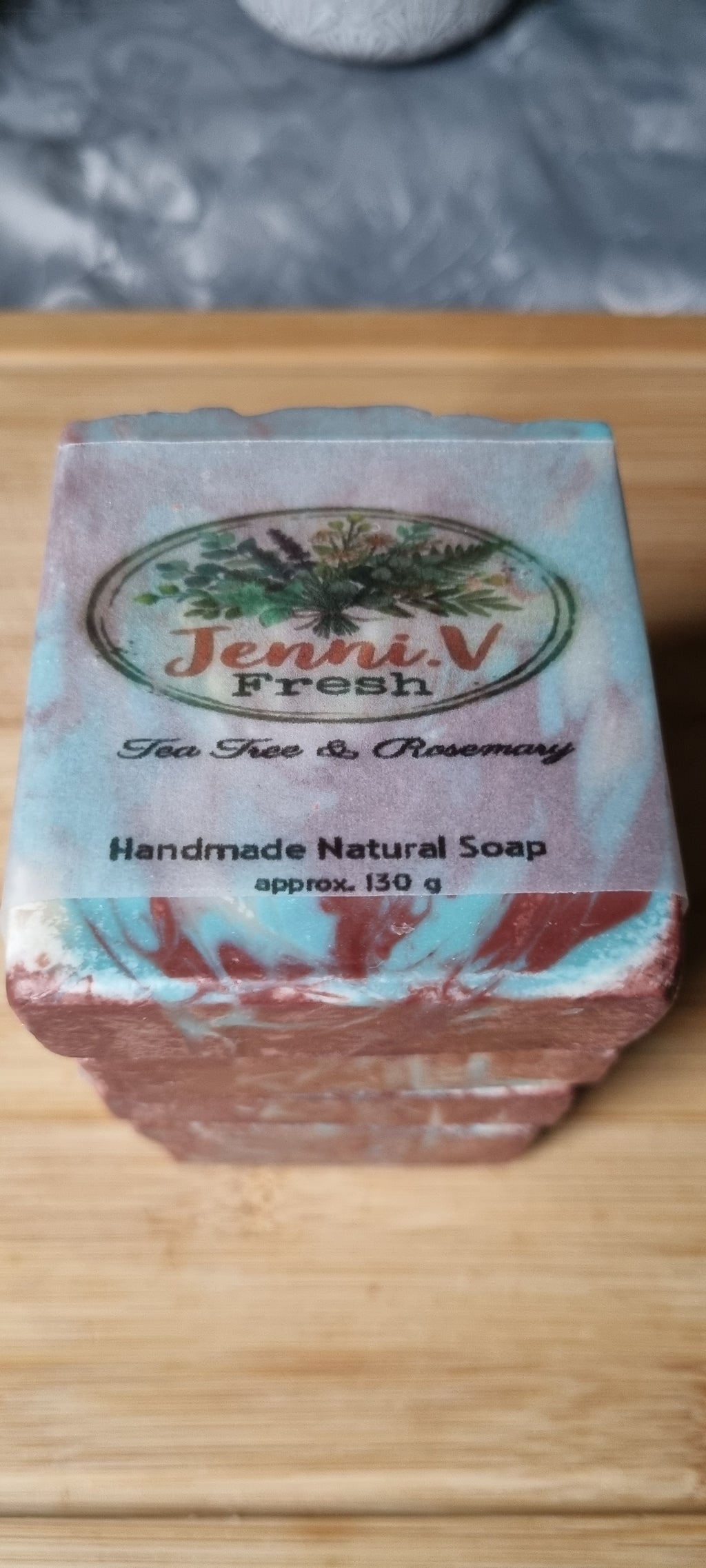 Tea Tree and Rosemary Handmade Natural Soap