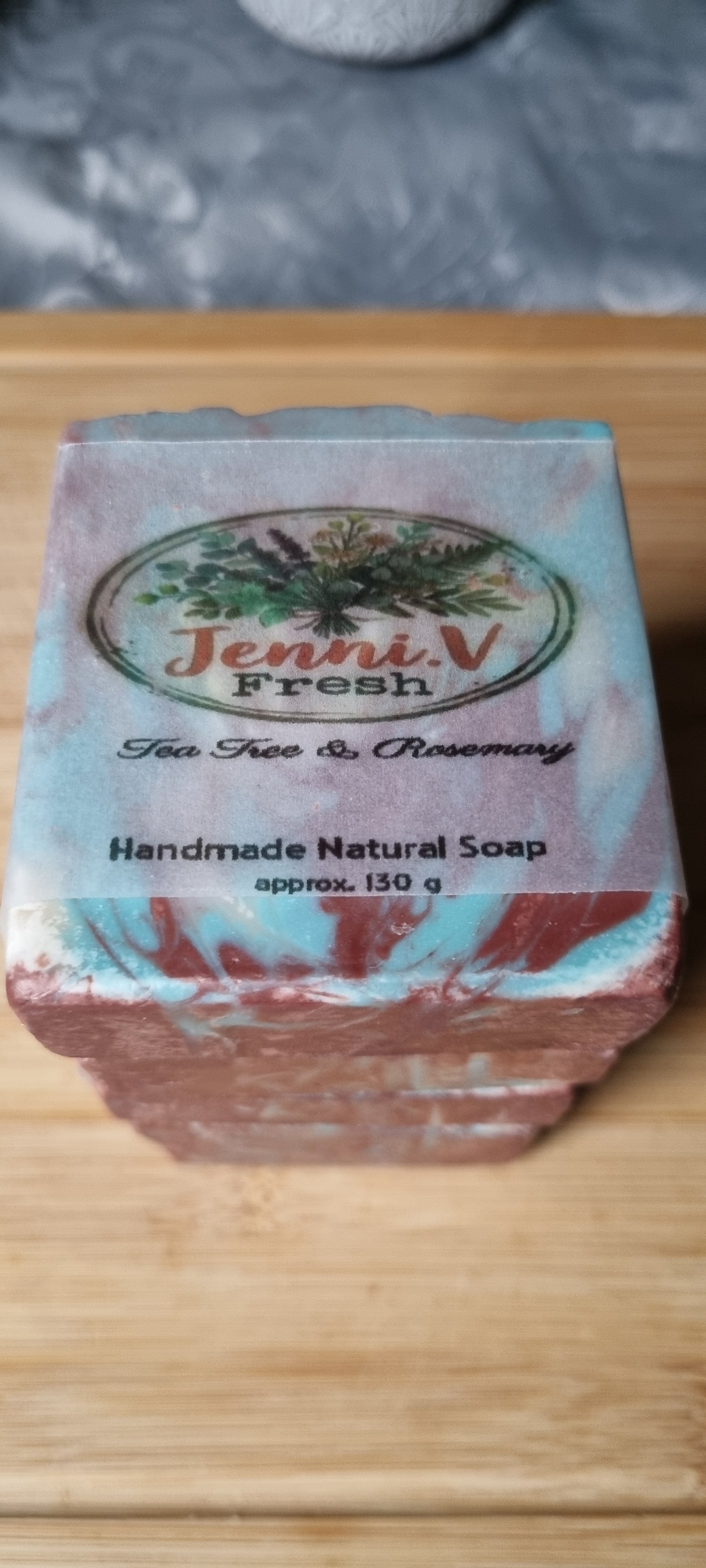 Tea Tree and Rosemary Handmade Natural Soap