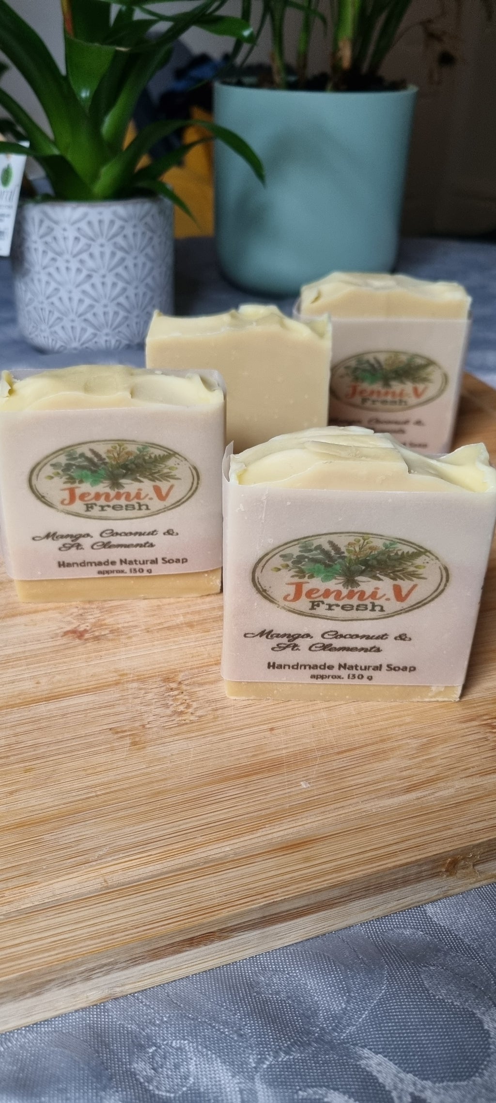 Mango Coconut & St. Clements Handmade Natural Soap