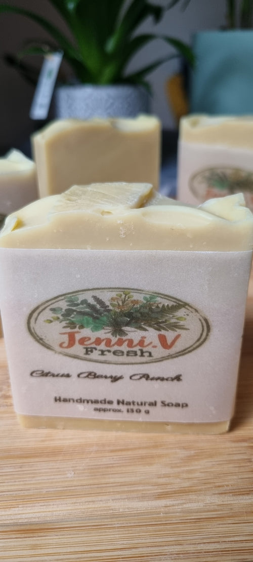 Citrus Berry Punch Handmade Natural Soap