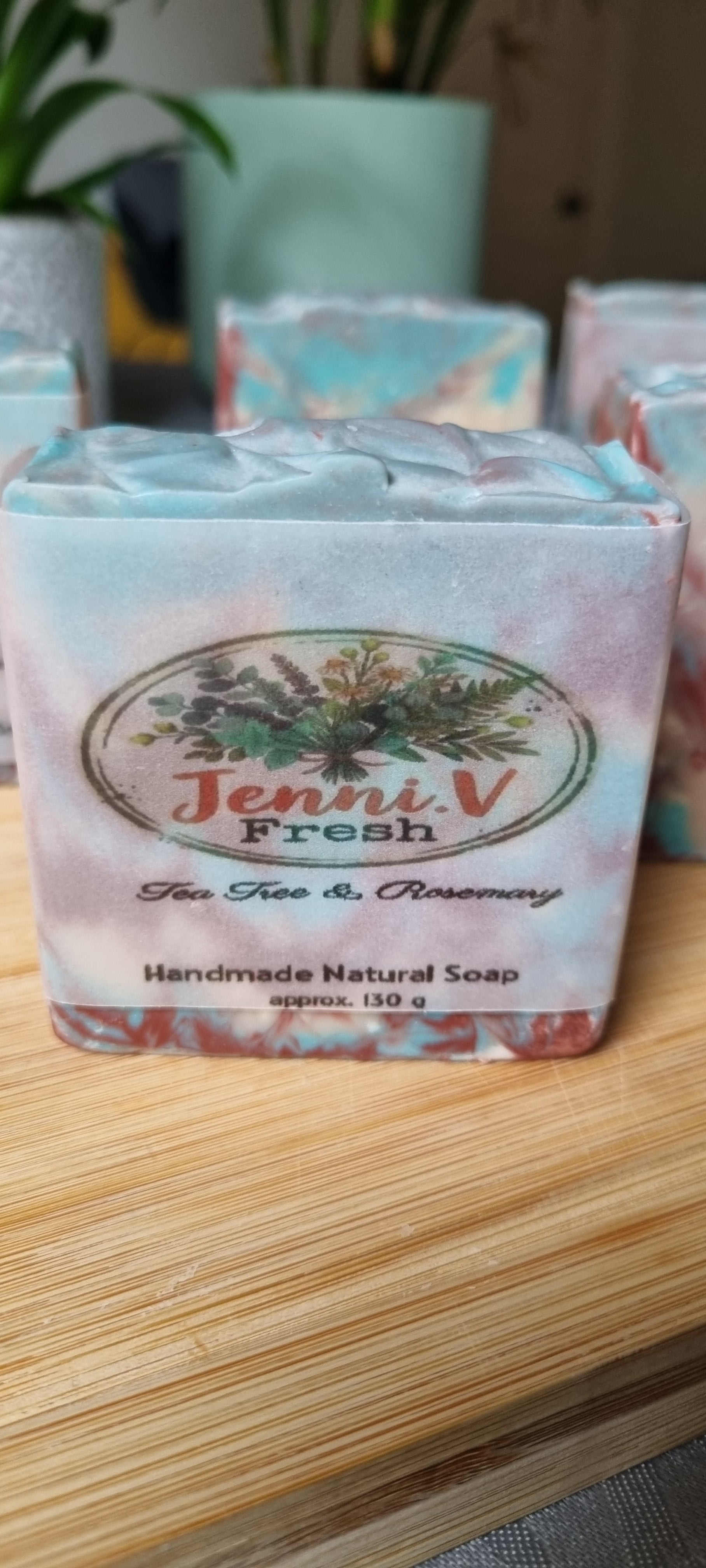 Tea Tree and Rosemary Handmade Natural Soap