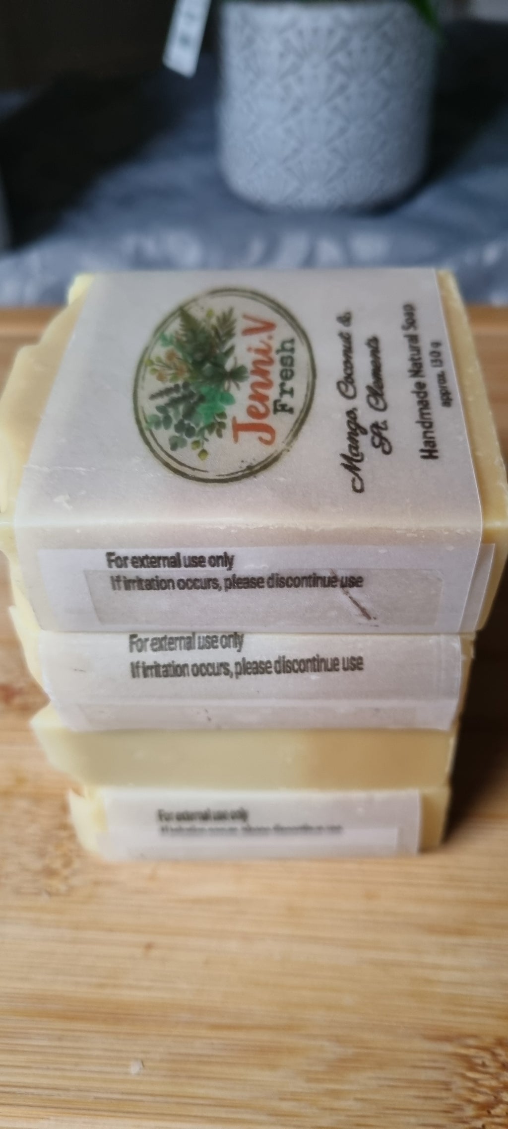 Mango Coconut & St. Clements Handmade Natural Soap