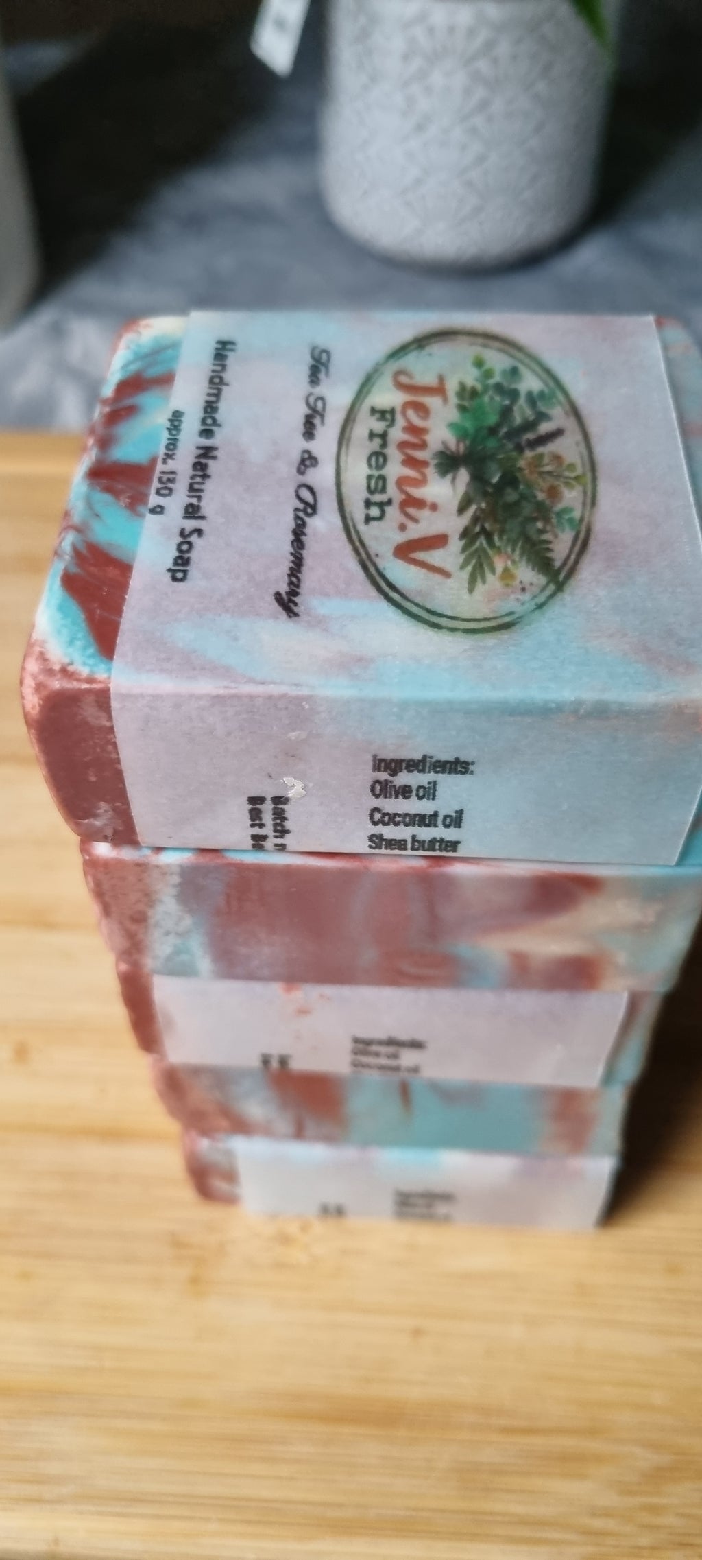 Tea Tree and Rosemary Handmade Natural Soap